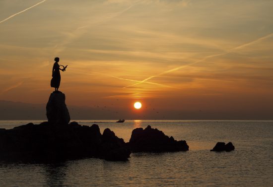 Opatija - Maiden with Seagull Statue