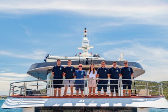 The amazing crew behind the exceptional hospitality and service onboard MS New Star