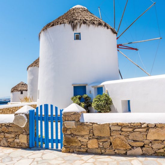 Mykonos windmills