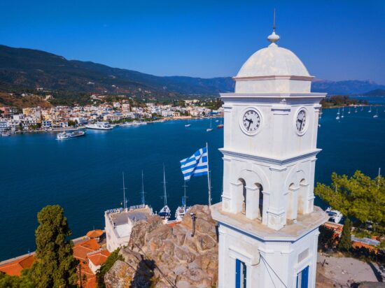 The Clock Tower of Poros.