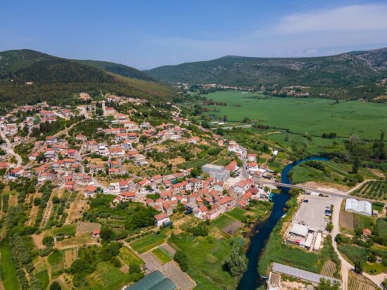The village of Vid near Metkovic in the Neretva Valley.