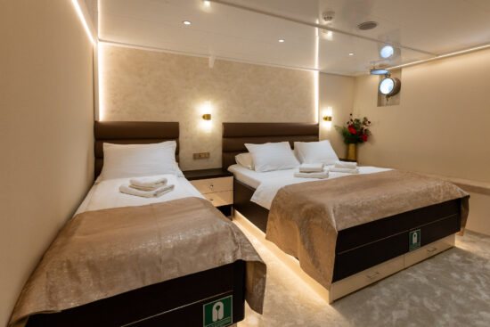 Lower Deck Triple Cabin of the MS Contessa